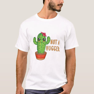 Niet een hugger Cactus Free Hug T-shirt