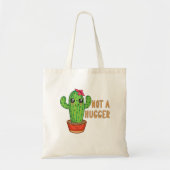 Niet een hugger Cactus Free Hug Tote Bag (Voorkant)