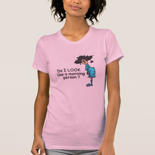 Niet een Vroege vogel T-shirt (Voorkant)