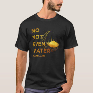 Niet eens een waterig islamitisch gekraakt moslima t-shirt