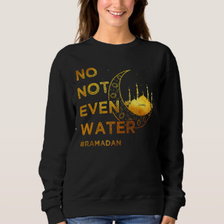 Niet eens een waterig islamitisch gekraakt moslima trui