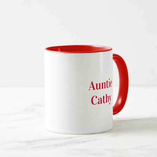 Niet erg vrolijke kerst elf | Grappig gepersonalis Mok (Voorkant rechts)