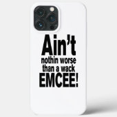Niet erger dan een wack EMCEE! Case-Mate iPhone Case (Achterkant)