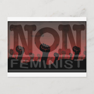 niet-fem, sterren briefkaart
