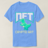 Niet fungibele token NFTs crypto stock NFT CRYPTO T-shirt (Design voorkant)