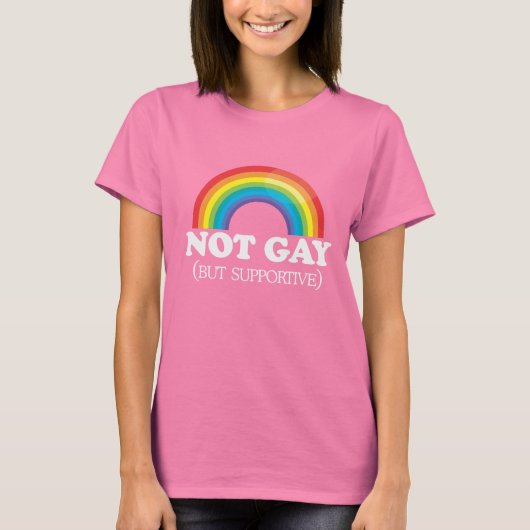 NIET GAY T-SHIRT (Voorkant)