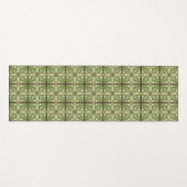 Niet-gebluste palmmotif I Yogamat (Voorkant (horizontaal))