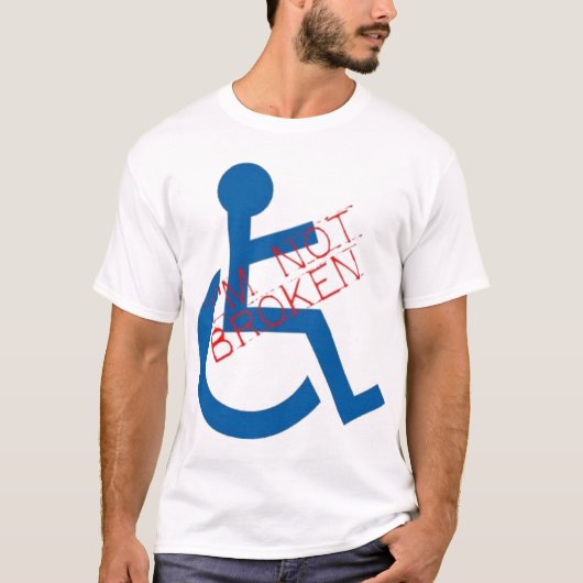 Niet gebroken t-shirt (Voorkant)