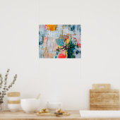 Niet gecentreerd poster (Keuken)