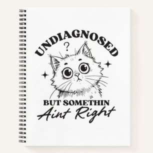 Niet gediagnosticeerd maar er is iets mis grappige notitieboek