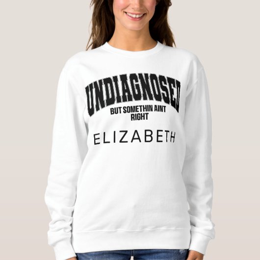 Niet gediagnosticeerd, maar iets dat juist wit en trui (Voorkant)