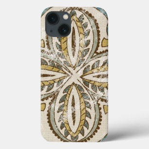 Niet-geëmailleerd batik Square III iPhone 13 Hoesje
