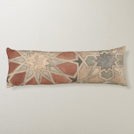 Niet-geëmailleerd Marrakesh Design I Lichaamskussen (Achterkant)