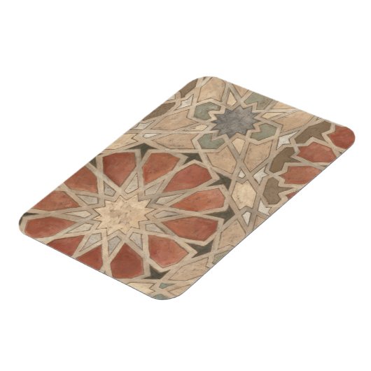 Niet-geëmailleerd Marrakesh Design I Magneet (Linkerzijde)