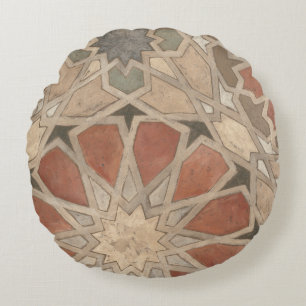 Niet-geëmailleerd Marrakesh Design I Rond Kussen