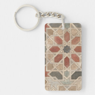 Niet-geëmailleerd Marrakesh Design II Sleutelhanger