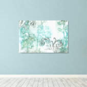 Niet-geëmailleerde ventilatorspuit III Canvas Afdruk (Insitu (Houten vloer))