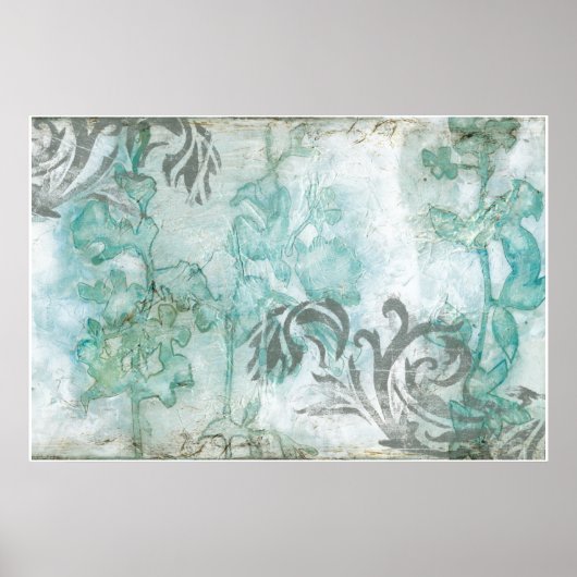 Niet-geëmailleerde ventilatorspuit III Poster (Voorkant)