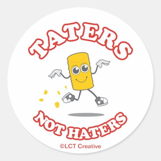 niet-geisers ronde sticker (Voorkant)