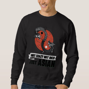 Niet gek niet rijk alleen Aziatisch Yin en Yang Dr Trui