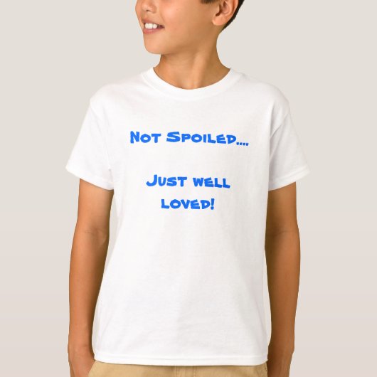 Niet geknipt...Goed geliefd. T-shirt (Voorkant)