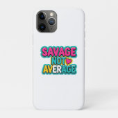 NIET GEMIDDELD Case-Mate iPhone CASE (Achterkant)