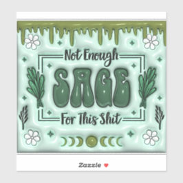 Niet genoeg Sage Sticker