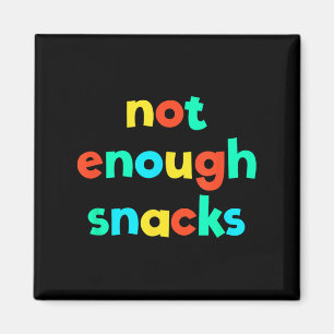 Niet genoeg Snacks Kind Core Funny Brat Gen Z Kidc Magneet