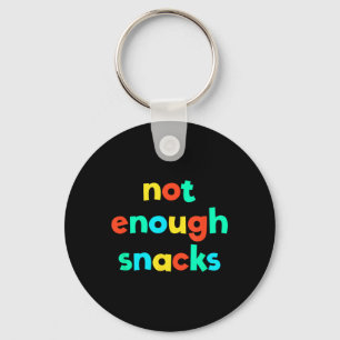 Niet genoeg Snacks Kind Core Funny Brat Gen Z Kidc Sleutelhanger