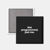 Niet geprogrammeerd magneet (Voorkant / Achterkant)