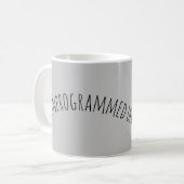 niet geprogrammeerd (Quaker) met persoon Koffiemok (Voorkant links)