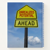 Niet-gerealiseerd potentieel notitieboek (Achterkant)