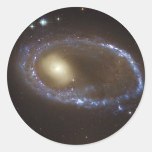 Niet-gereduceerde galaxy AM 0644-741 met dezelfde  Ronde Sticker