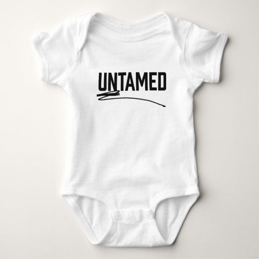Niet-getamed Baby Romper (Voorkant)