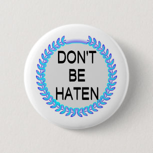 NIET GEVEN RONDE BUTTON 5,7 CM
