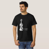 Niet-gewelddadige, landelijke muziekcadeautjes van t-shirt (Voorkant volledig)