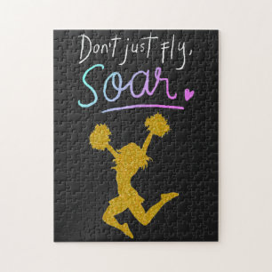 Niet gewoon vliegen, Soar! Girls Cheerleading Legpuzzel