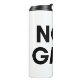 niet - gmo thermosbeker (Gedraaid links)