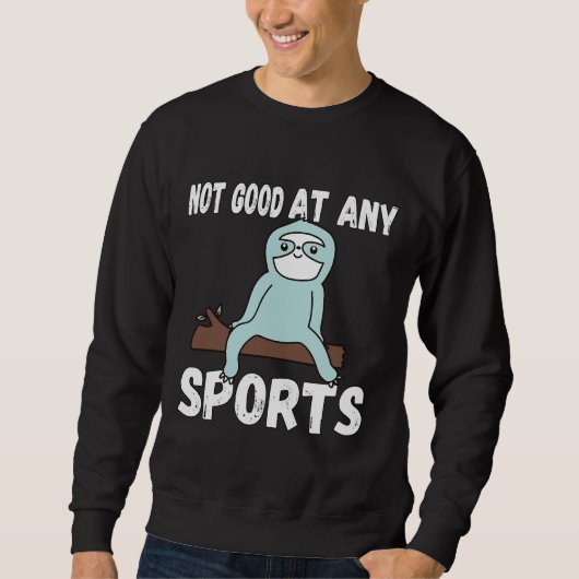 Niet goed bij enige Sportklare sleuf op een branch Trui (Voorkant)