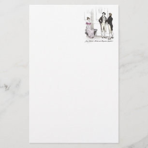 Niet goed genoeg, Jane Austen Pride & Prejudice Briefpapier