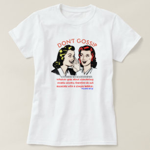 NIET GOSSIP T-SHIRT