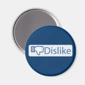 Niet graag Button Magneet (Voorkant / Achterkant)