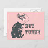 Niet Grappig Briefkaart (Voorkant / Achterkant)