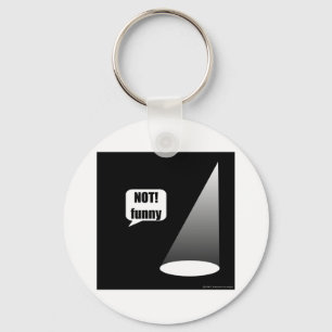 Niet grappig sleutelhanger