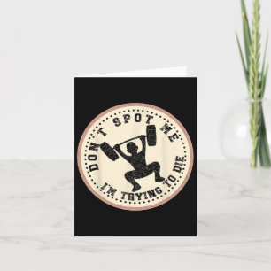  niet herkennen Ik probeer te sterven Bodybuildi Kaart