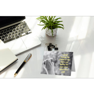 Niet het gevoel dat je superheld zelf goed Kaart k