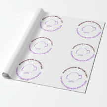 Niet-hoedster Moederdag-cadeaupapier