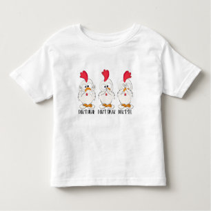 Niet horen, niet spreken, niet zien kinder shirts