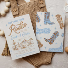 Niet hun eerste Rodeo Baby shower