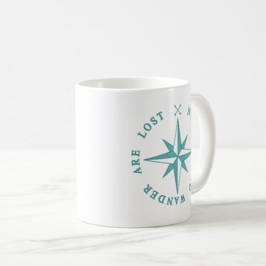 Niet iedereen die de wand kwijt is koffiemok (Voorkant rechts)